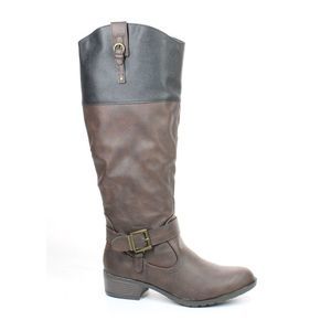 Rampage Womens Ivelia Brown Riding Boots Size 10 Medium (B, M)